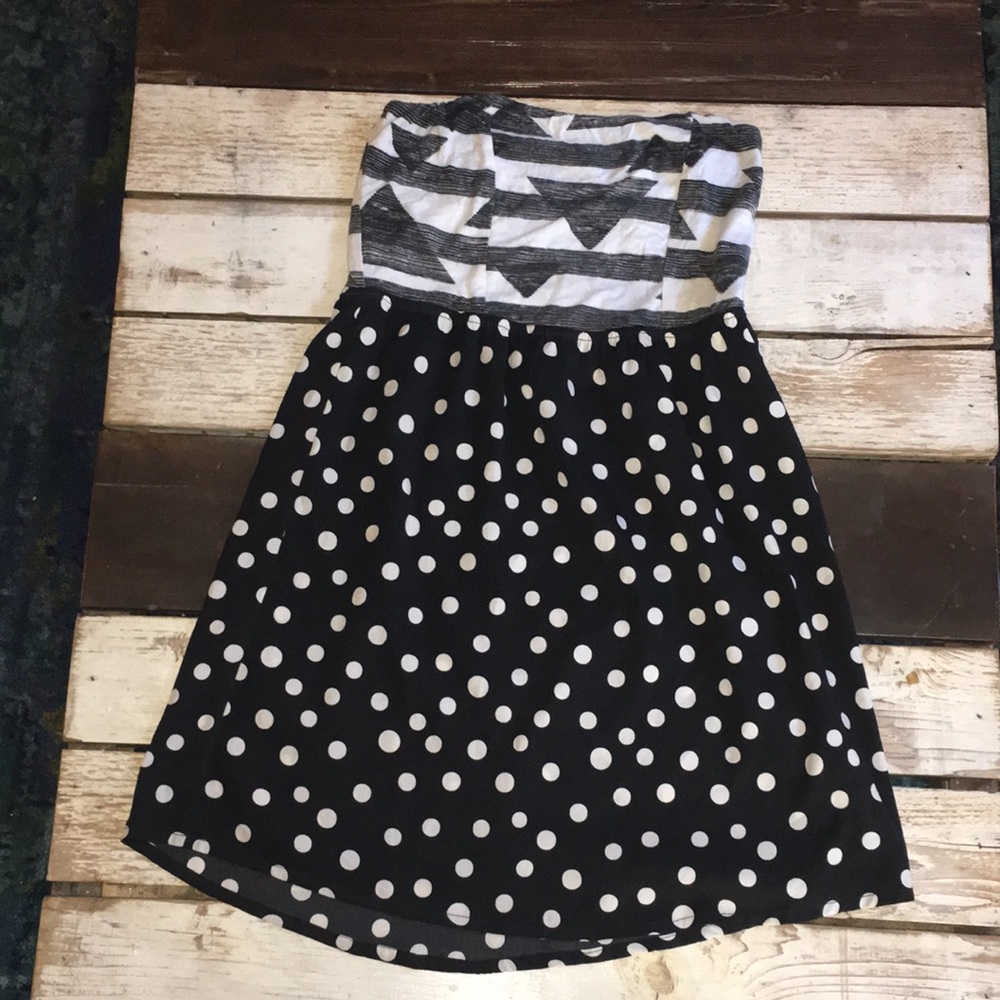 Roxy strapless dress